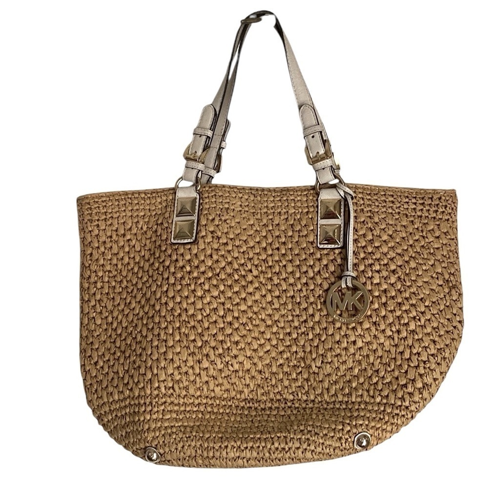 Micheal Micheal Kors Woven Tote Bag